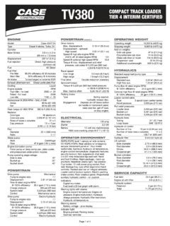 tv380 160 amp specs